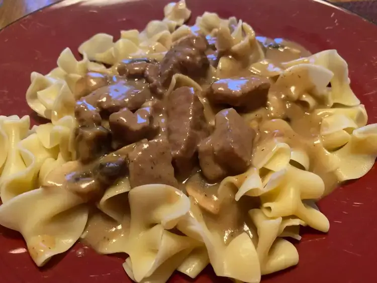 Beef Stroganoff