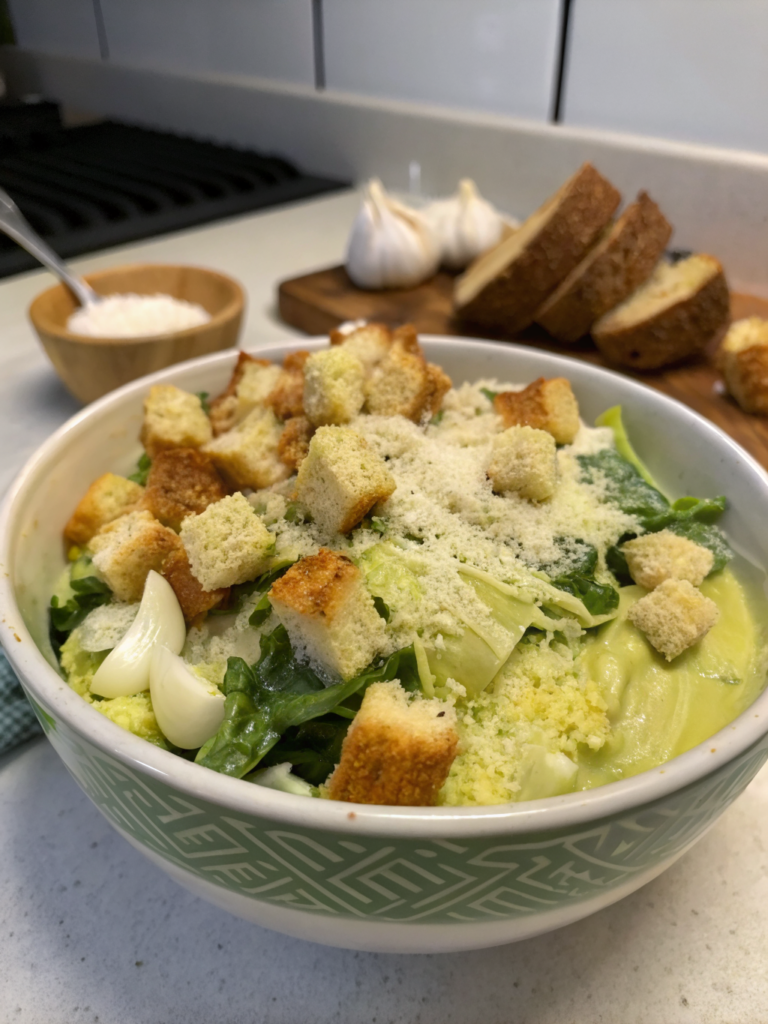 Creamy Homemade Caesar Dressing Is Amazing