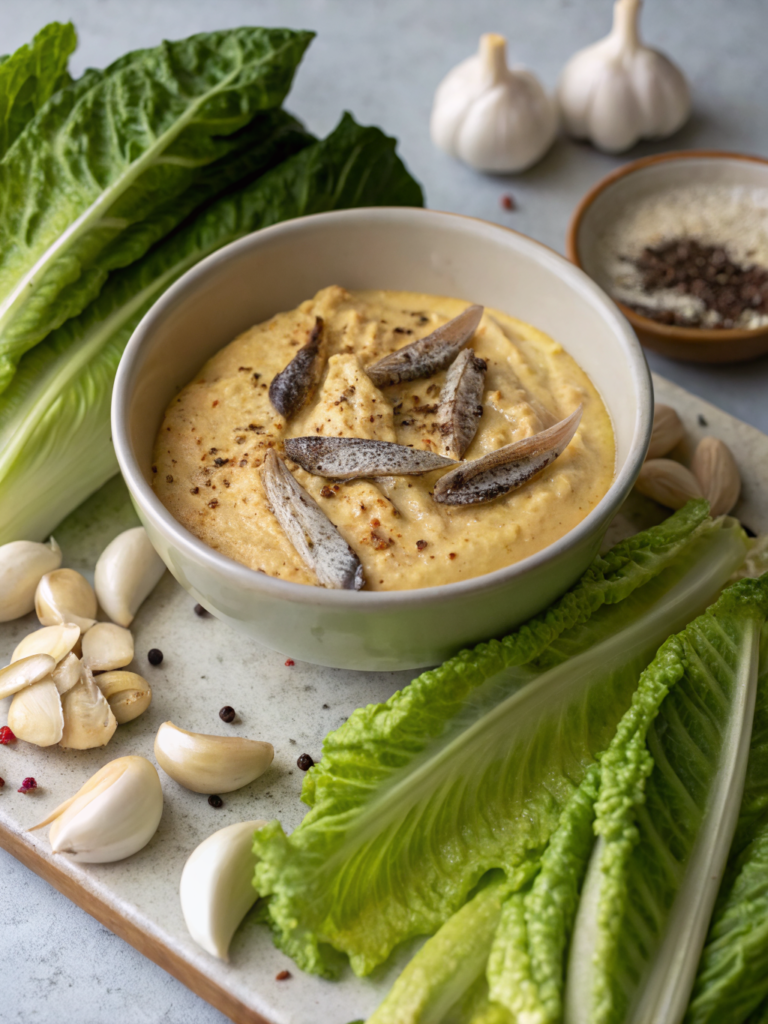 Creamy Homemade Caesar Dressing Is Amazing