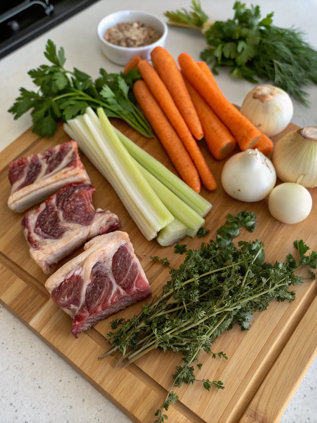 Bone Marrow Recipe ingredients